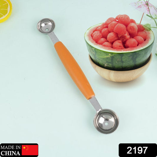 2197 Double End Melon Baller Scoop Fruit Spoon 