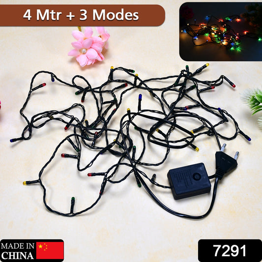 7291 4 Meter Festival Decoration LED String Light in Multicolor 