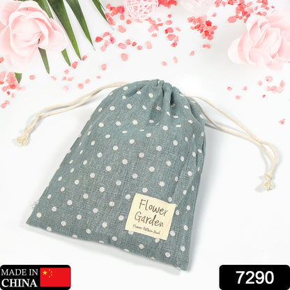 7290 Flower Dori Bag Pouch Gift Bag For Festivals &  Functions Gift Use Dori Bag 