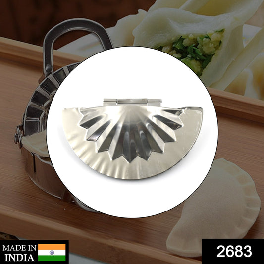 2683 Dumpling Maker Momos Maker Dough Press Mould Wrapper Dough Cutter Gujiya Maker 