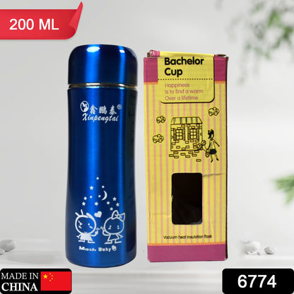 6774 Thermos Bottle 200Ml High Quality Steel Thermos Bottle For Tea & Coffee Use 