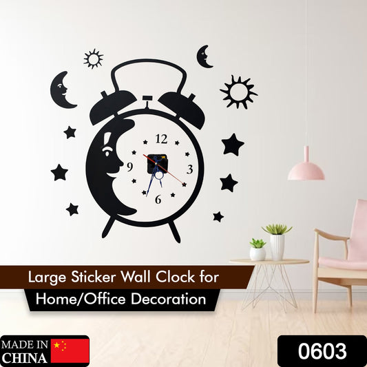 0603 Wall Sticker Restaurant Hotel Kitchen Home Wall Decoration Watch New Decorative Watch 