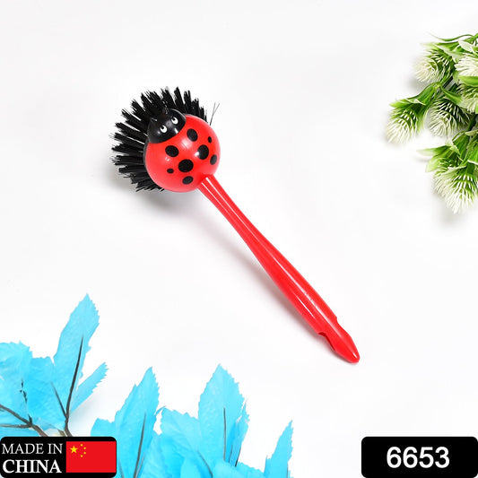 6653 Red bug shape multi purpose brush 