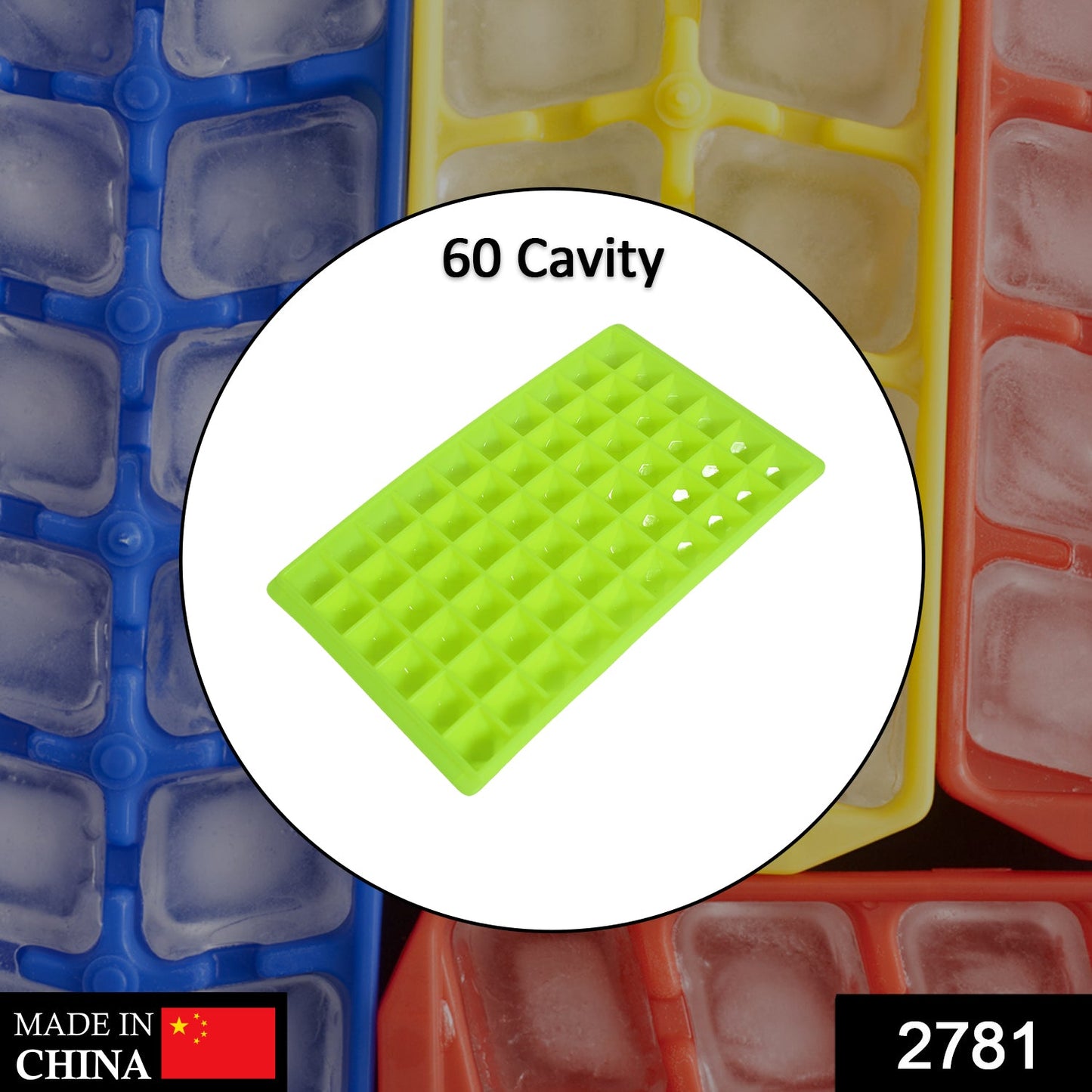 2781 60Cavity Ice Tray perfect for ice cube. 