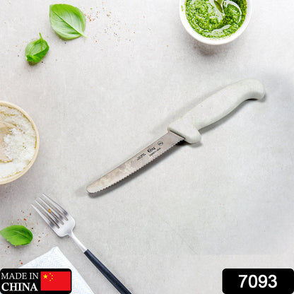 7093 chef's Knife, 9 inch High Carbon Stainless Steel Cooking Knife, Sharp Edge, Handle, Ergonomic Grip. Multipurpose Top Kitchen Knife for Home and Restaurant. 