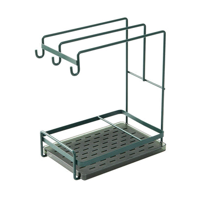 7681 Steel Kitchen Sink Rack Shelf Drain Basket Rack Organizer for Kitchen & Multiuse 