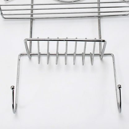 5257 Multipurpose Stainless Steel Bathroom Shelf and Rack/Shower Caddy/Bathroom Storage Shelf/Holder/Bathroom Accessories for Home 