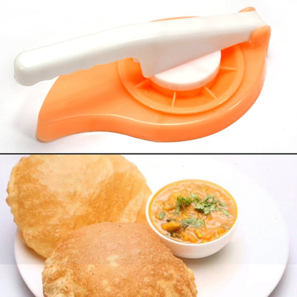 5215 Puri Chapati Press Machine Plastic For  Kitchen Use ( 1 pcs ) 