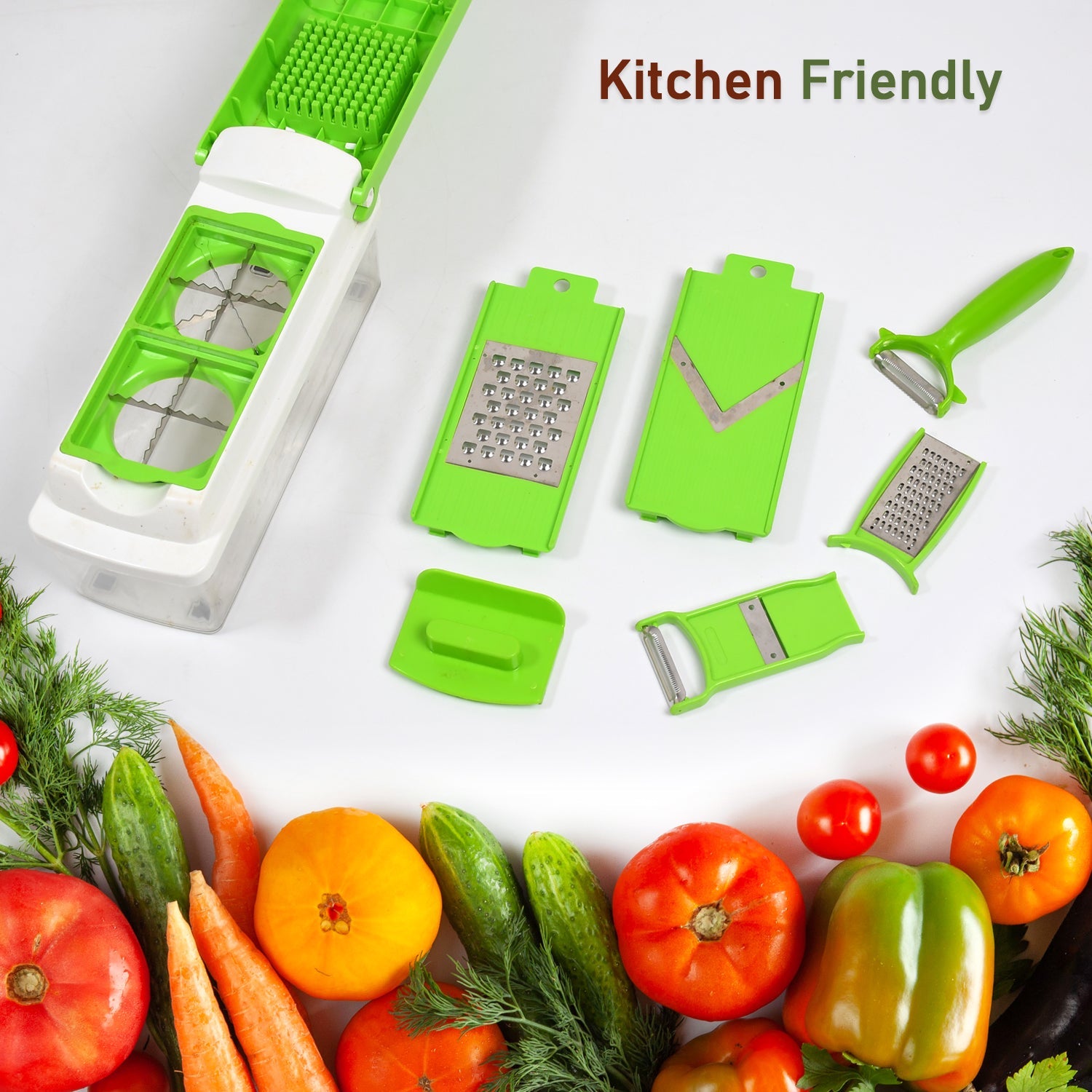 5236 8 in 1 Multi-Purpose Vegetable and Fruit Chopper nicer dicer 