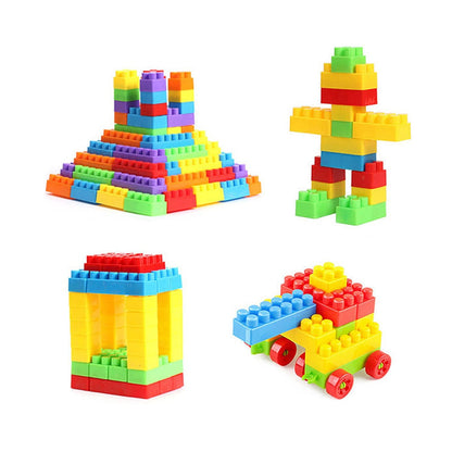 8076 100pc Building Blocks Early Learning Educational Toy for Kids 