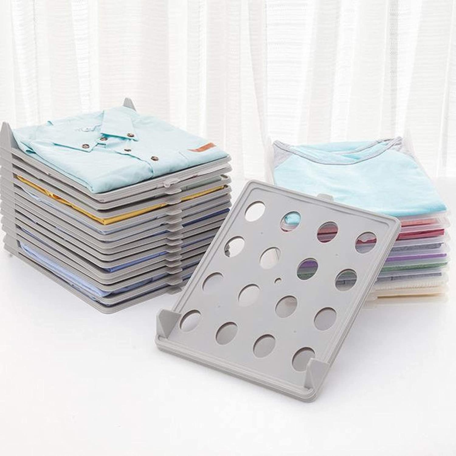 6129 1 Pc Cloth Organiser used in all household and ironing shops in order to assemble the cloths and fabric in a well-mannered way. DeoDap