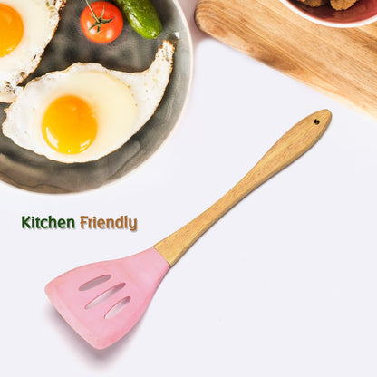 5109 Silicone Spatula for Non Stick Pan Turner ( 1 pcs ) 