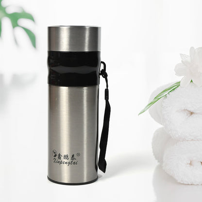 7144 Stainless Steel Double Wall Water Bottle Flask Bottle Travel Use Bottle ( 420 ml ) 