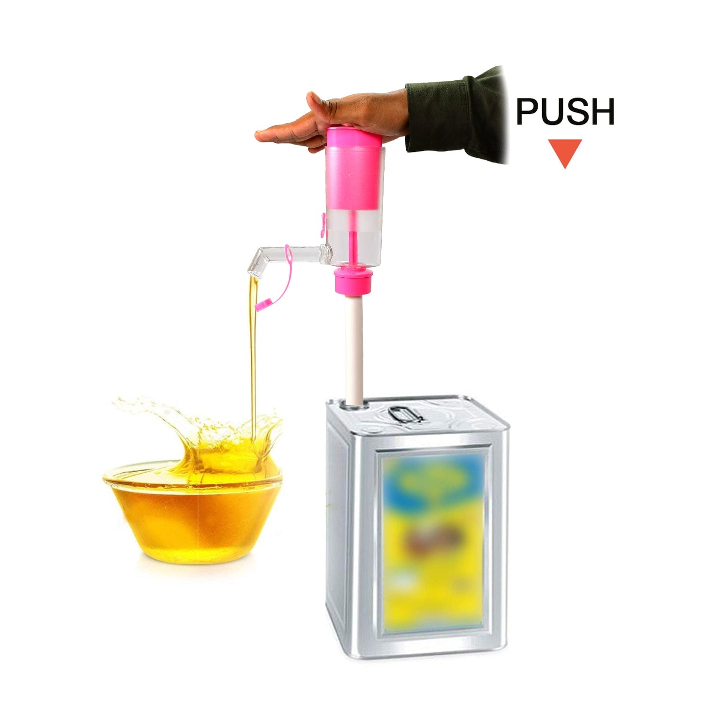 2423 Manual Plastic Hand Press Oil Extractor Pump. 