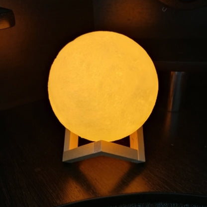 6031 3D Rechargeable Moon Lamp with Touch Control Adjust Brightness DeoDap