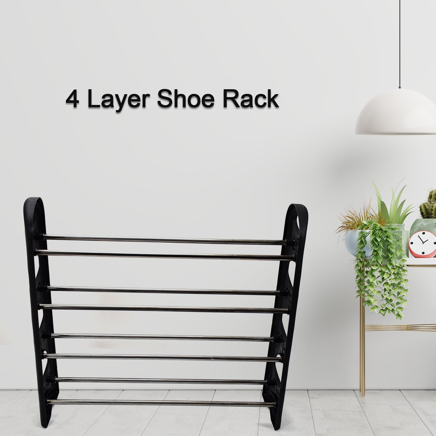 9106A Simple Shoe Rack Simple Practical Sufficient Capacity for Home , Chappal Stand 