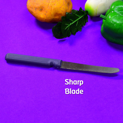 2109 Stainless Steel, Vegetable, Pizza and Bread Knife, Serrated Edge. 