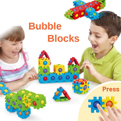 4473 Popit Building Blocks Toy For Kids & Adult Use ( 28 pcs Product ) 