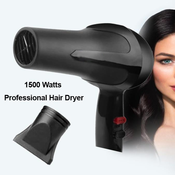 0386 1500 Watts Professional Hair Dryer 2888 (Black) DeoDap