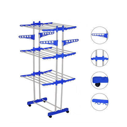 0733 Stainless Steel Cloth Drying Stand 