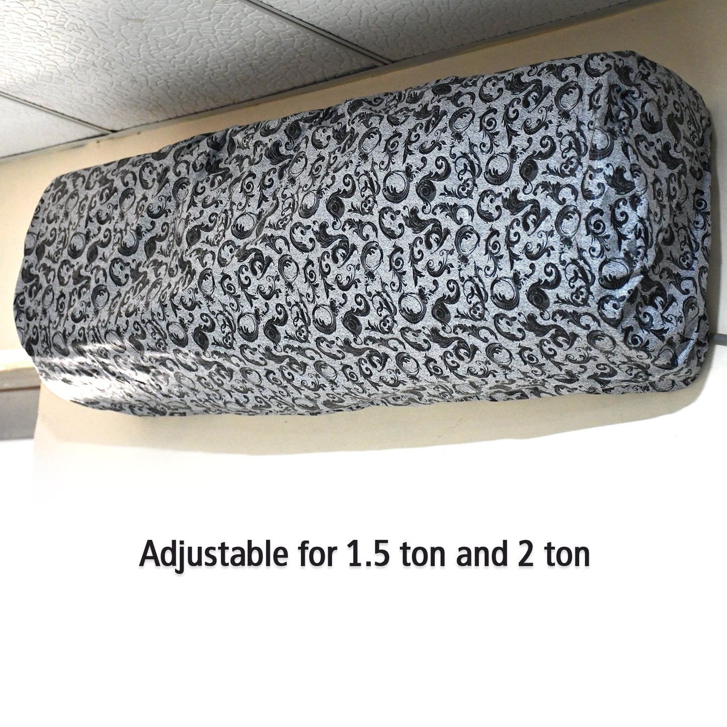 7207 Stretchable AC Cover Protection from Dusts, Insects and Corrosion | Winter Friendly Cover 