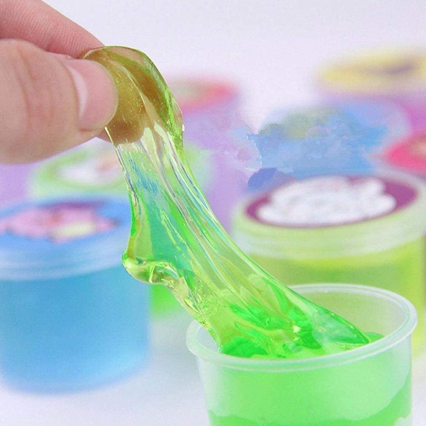 8089 Soft Jar Slime Combo of  Crystal Slime 