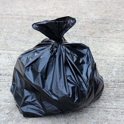 9230 Black 2Rolls Garbage Bags/Dustbin Bags/Trash Bags 