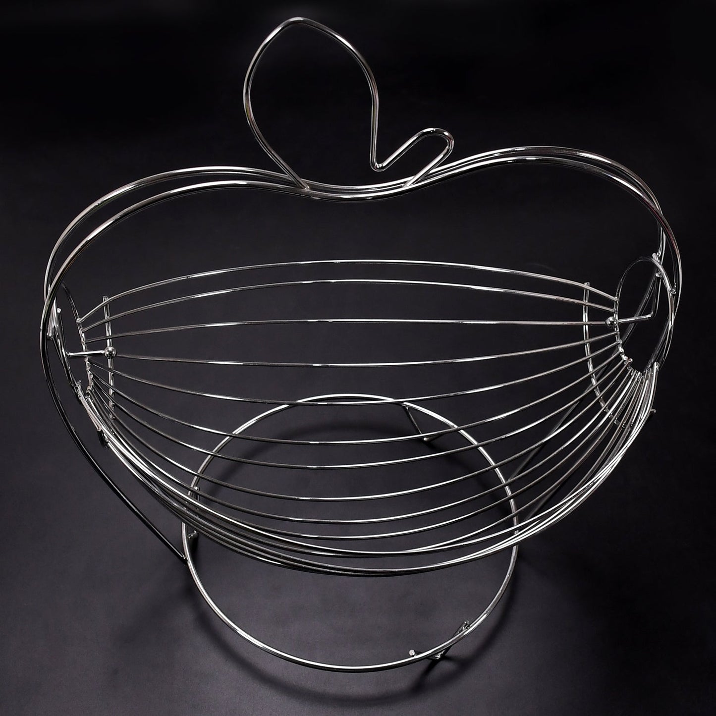 5255 Swing Fruit Bowl Apple Shape Fruit Bowl For Dining Table & Home Use 