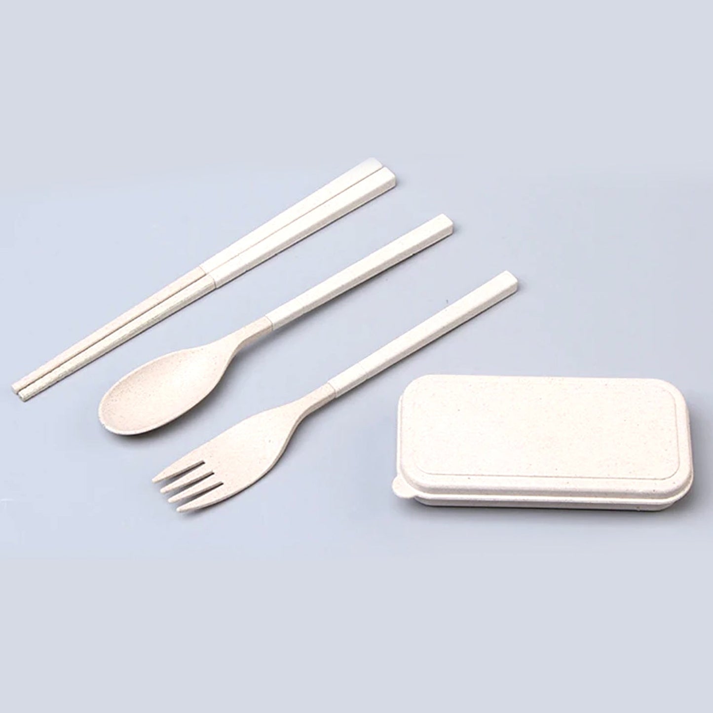 2243 Spoon Fork Chopsticks Set Dinnerware 3PCS/Set Lunch Tableware Detachable Cutlery Portable Travel Kitchen Accessories 