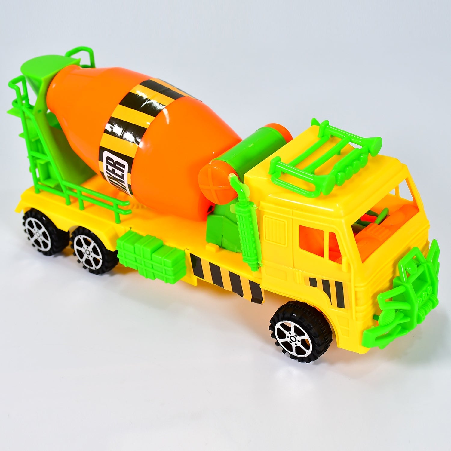 4441 Cement Mixer Truck Pushback Toy For kids 