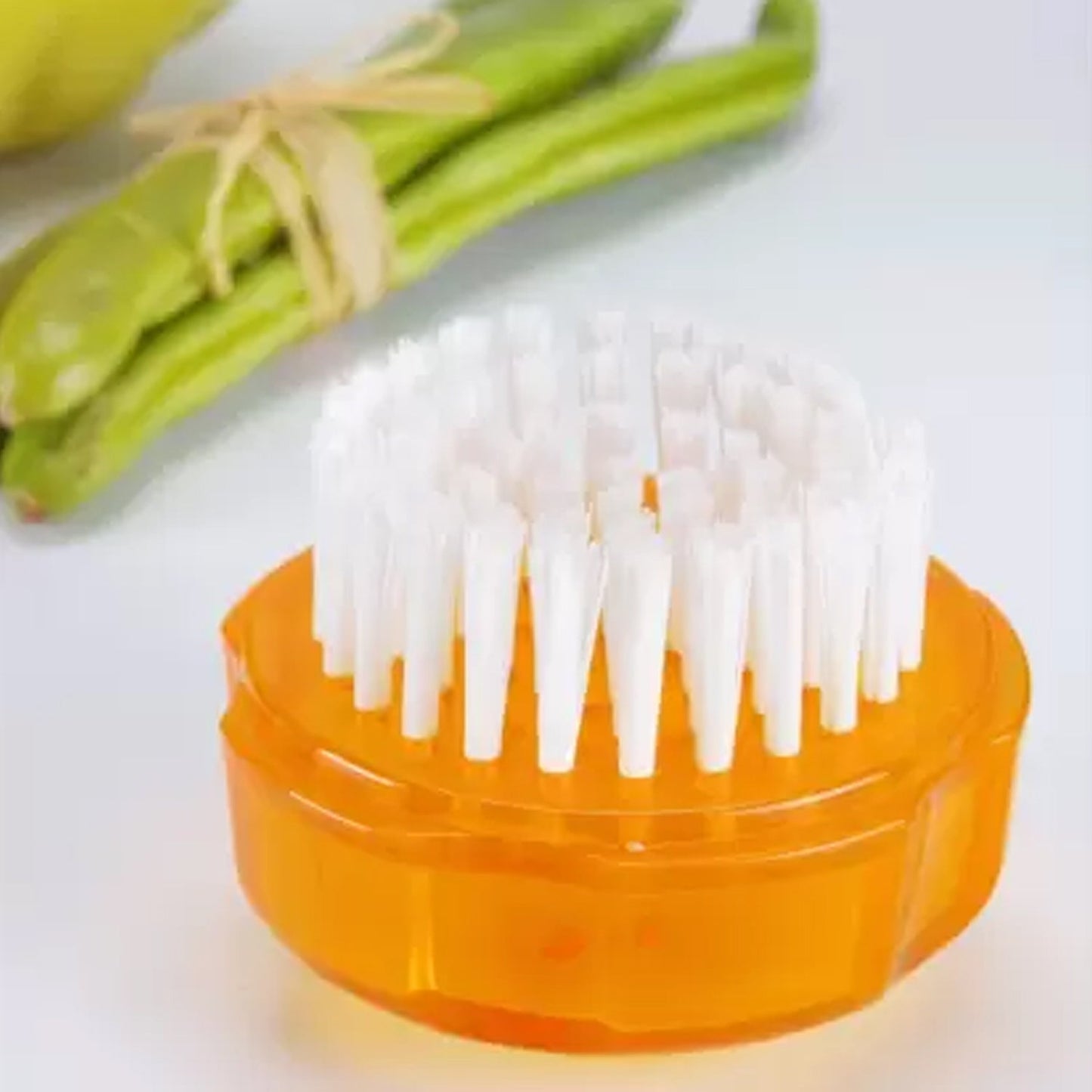 2518 Vegetable Fruits Cleaning Brush Nylon Round Pastry Brush 