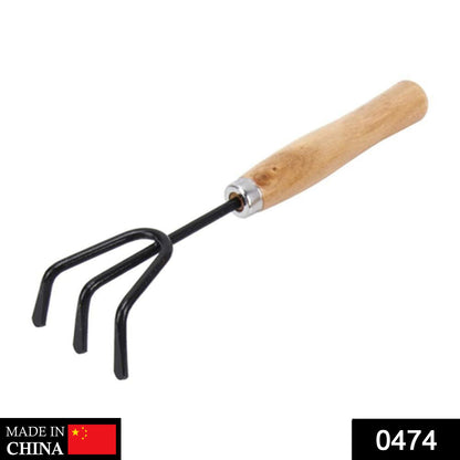 474 Hand Cultivator (Steel, Black) 