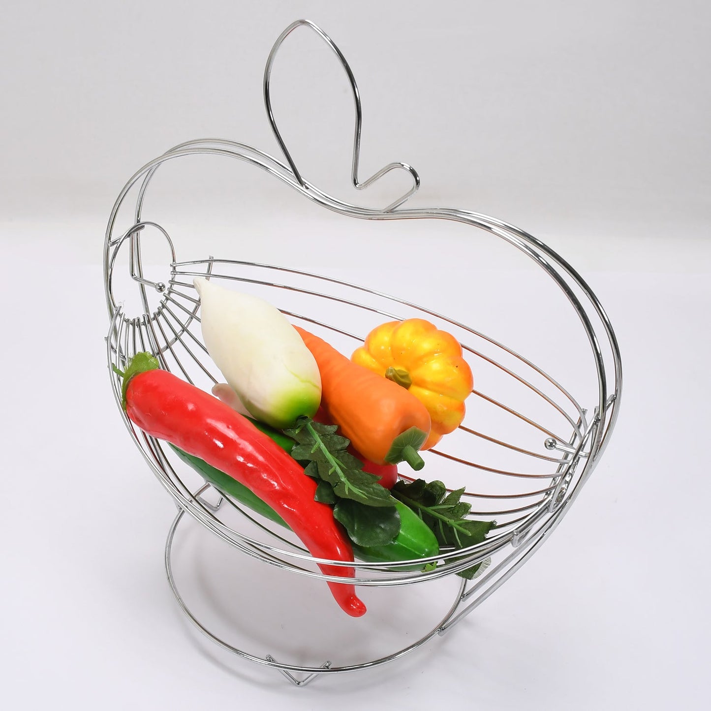 5255 Swing Fruit Bowl Apple Shape Fruit Bowl For Dining Table & Home Use 