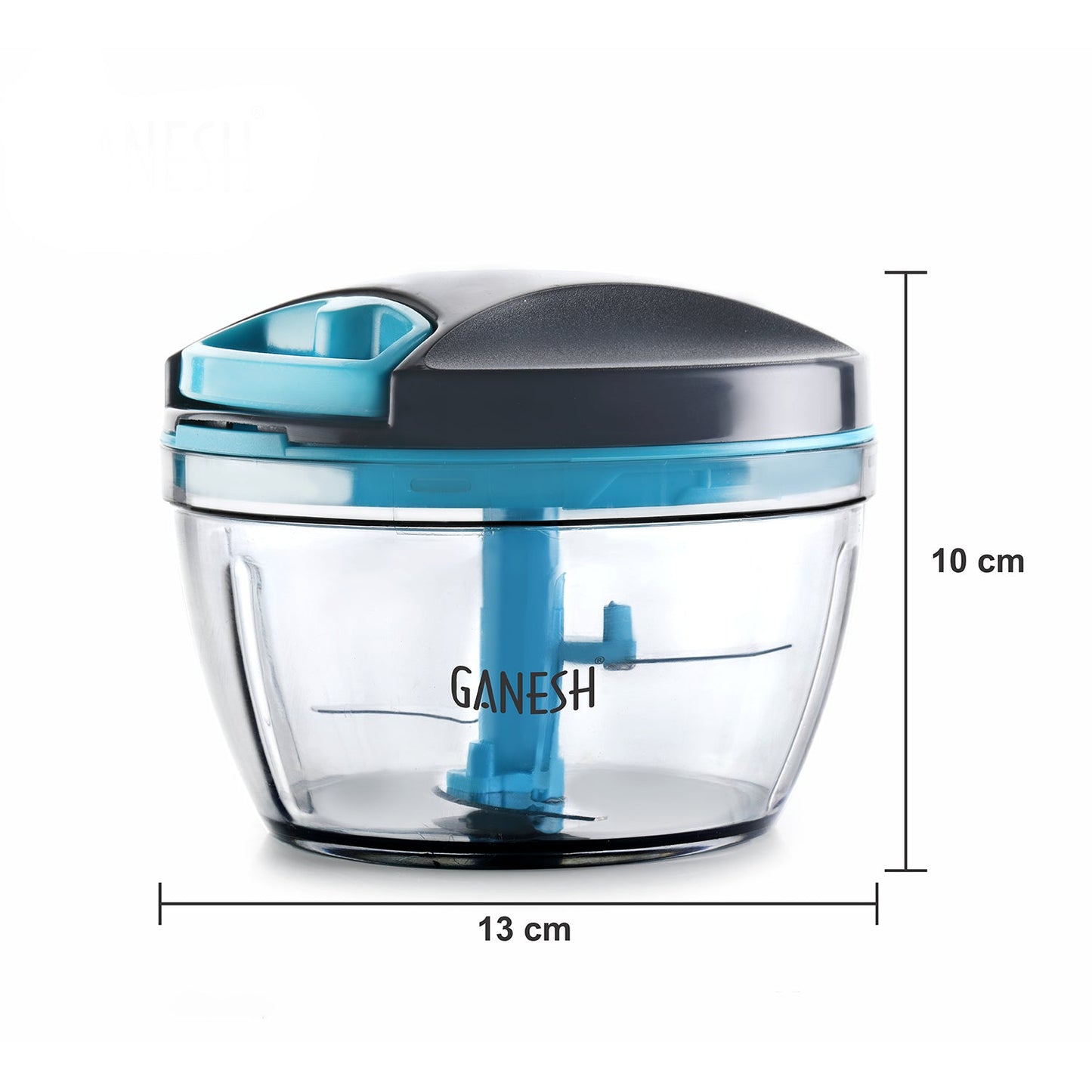 8106 GANESH Wonder Chopper, Grey (470Ml) 