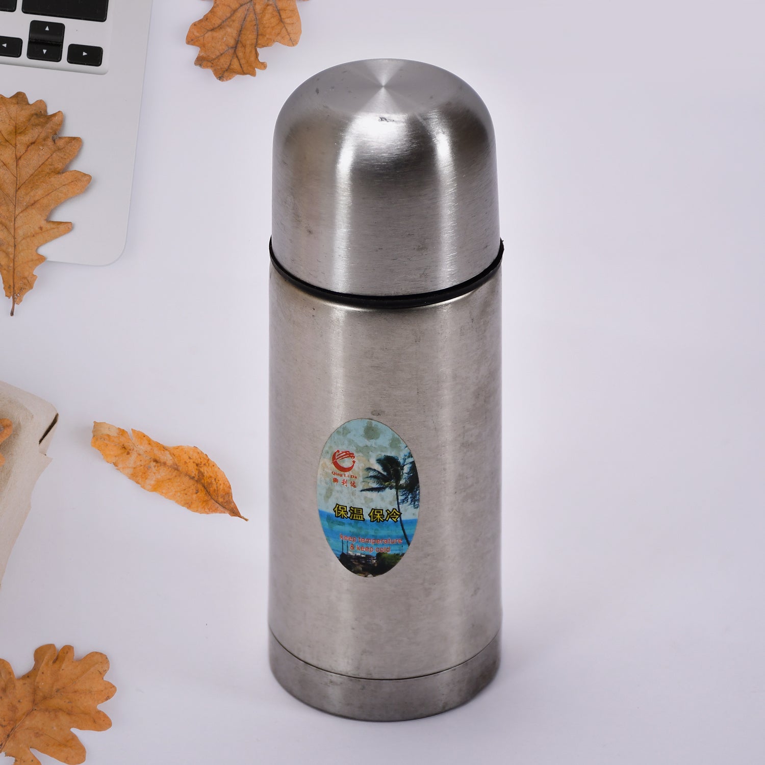 6755 Mini Stainless Steel Thermos Bottle 200Ml 