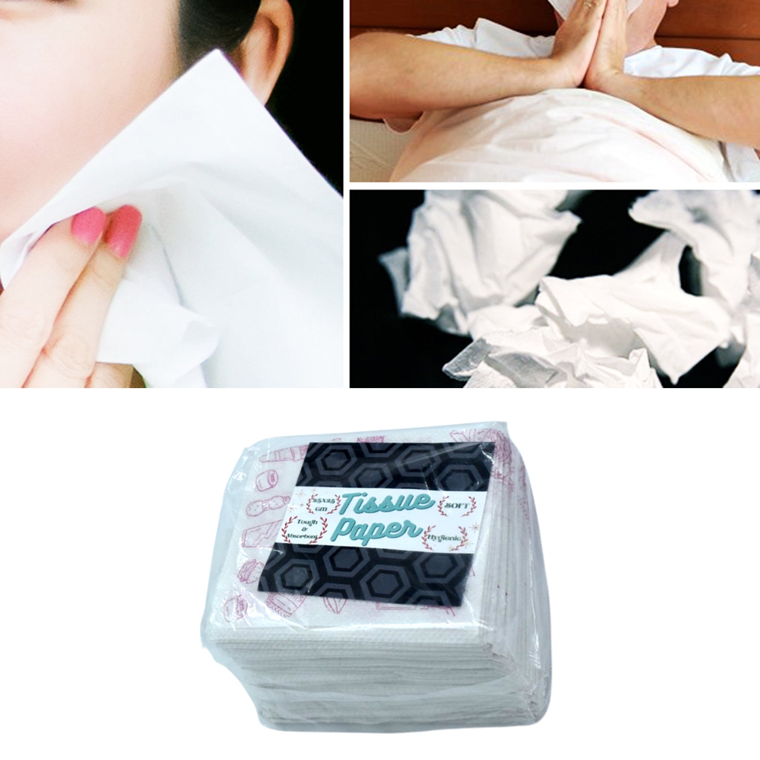 6221 Tissue Paper For Wiping And Cleaning Purposes Of Types Of Things. 