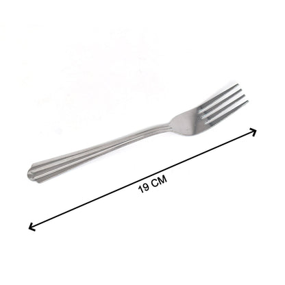 2776 Dinner Fork for home and kitchen. (set of 8Pc) 