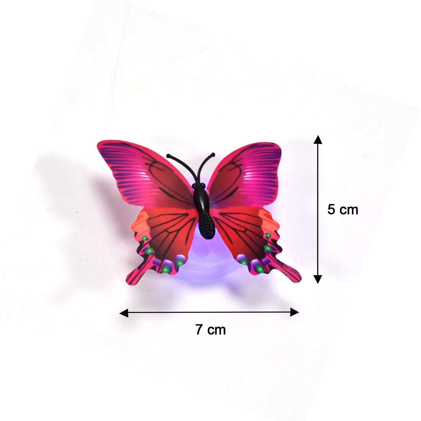 6497 BUTTERFLY 3D NIGHT LAMP COMES WITH 3D ILLUSION DESIGN SUITABLE FOR DRAWING ROOM, LOBBY. (Pack Of 50) 