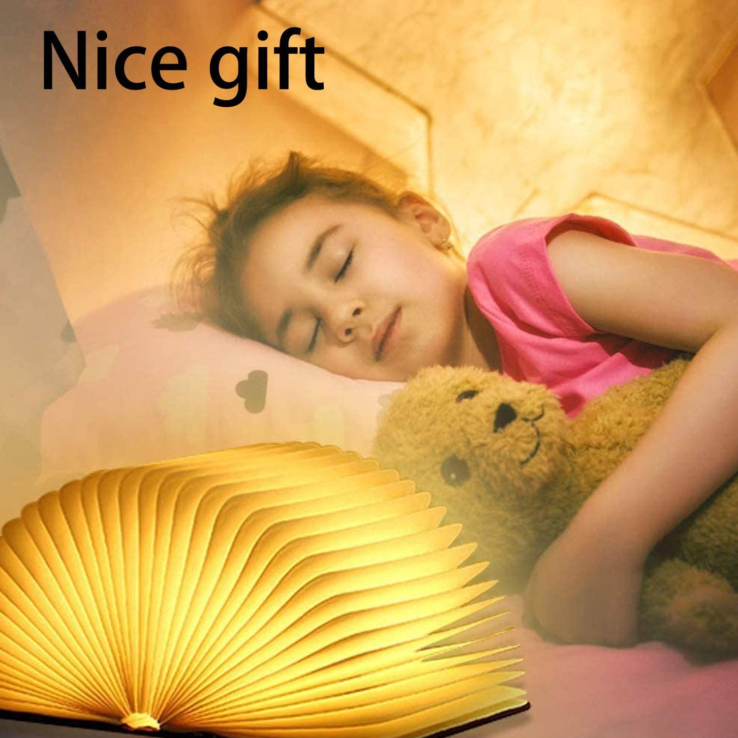 6643 Piglet Shape Book Lamp Animal Led Book Lamp Christmas Gift Light RGB Colors Custom Gift Book Lamp 