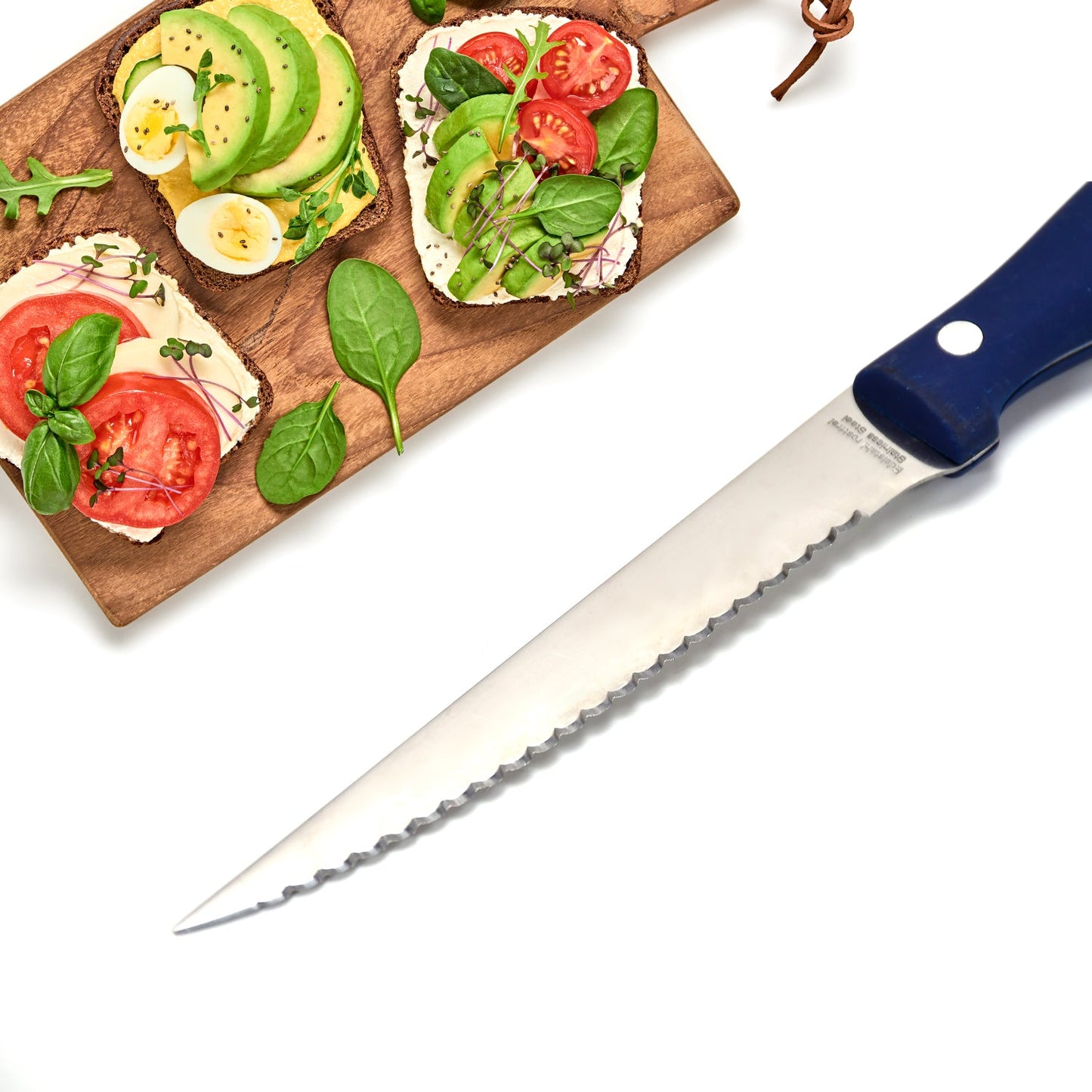 2636 Stainless Steel knife and Kitchen Knife with Black Grip Handle (1pc) 