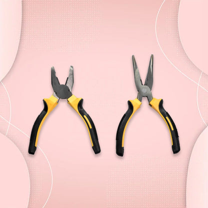 9172 Sturdy Steel Combination Plier for Home & Professional Use 2pc 