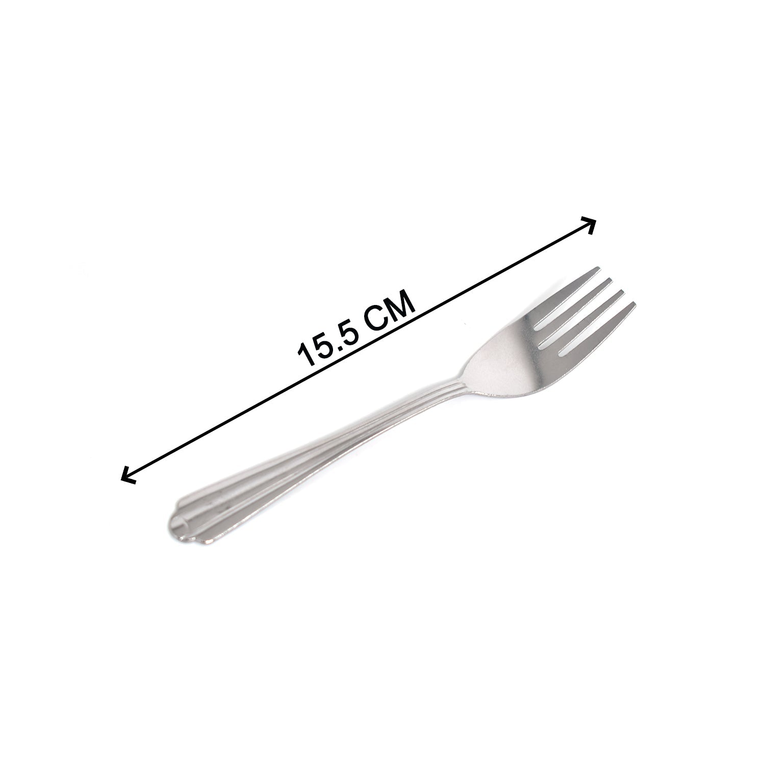 2775 Small Dinner Fork for home and kitchen. (set of 8Pc) 