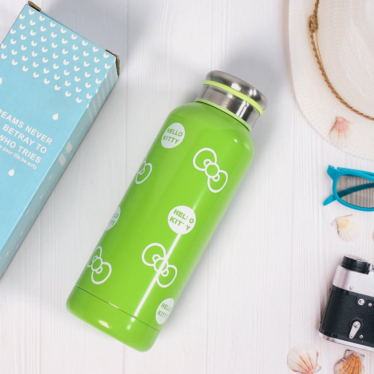 6777 Double Wall Vacuum Steel Bottle Travel Water Bottle 300Ml For Home , Office & School Use 