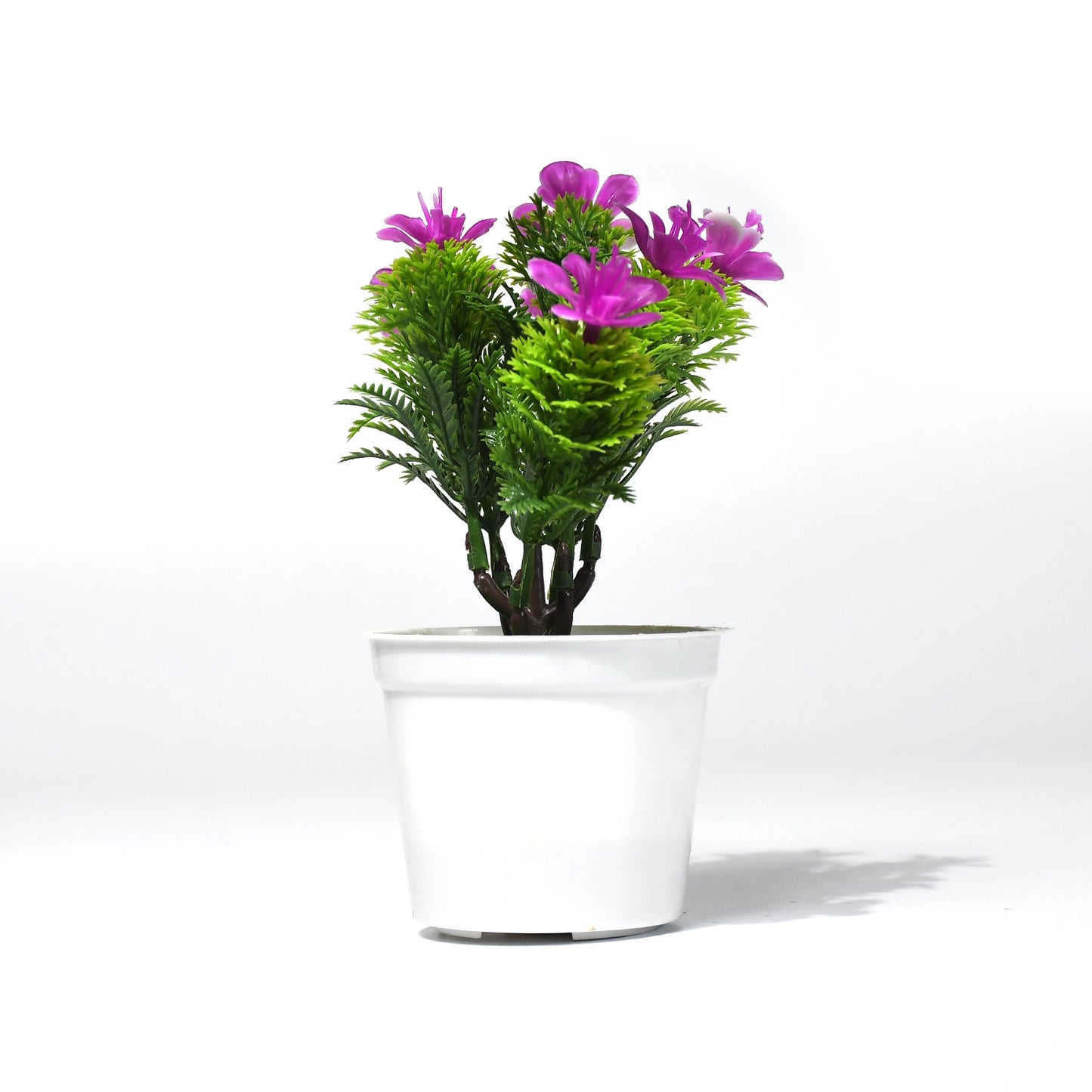 4950 Flower Pot Artificial Decoration Plant | Natural Look & Plastic Material For Home , Hotels , Office & Multiuse Pot 