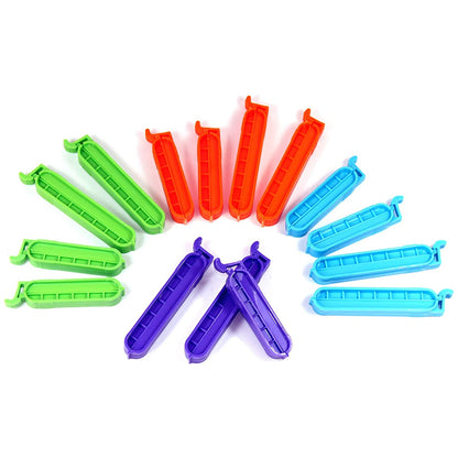 4068 Sealing clips, clips for food bags, freezer bag clips, plastic for packaging sweets and snacks in the kitchen 