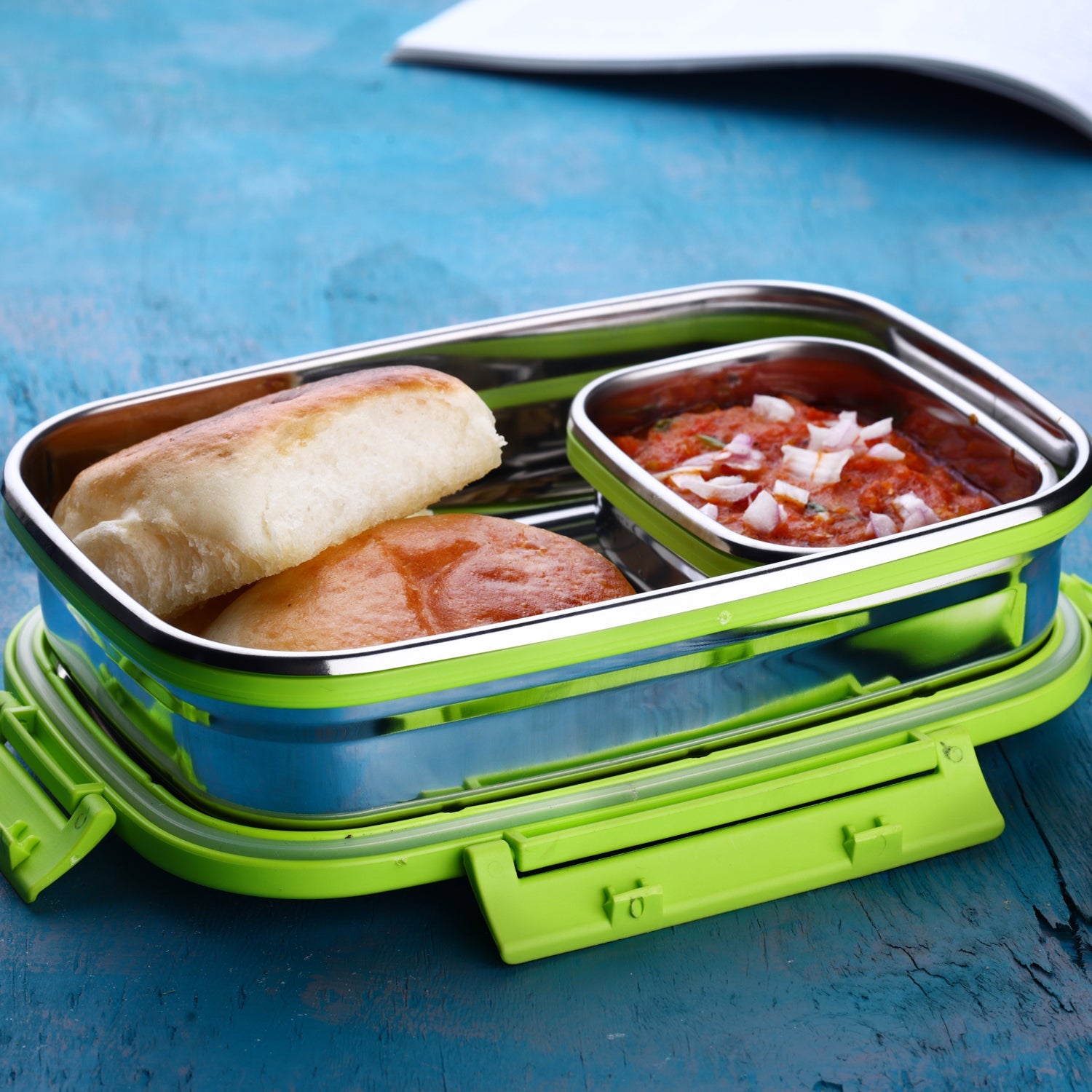 8131 stainless Steel Lunch Pack for Office & School Use 