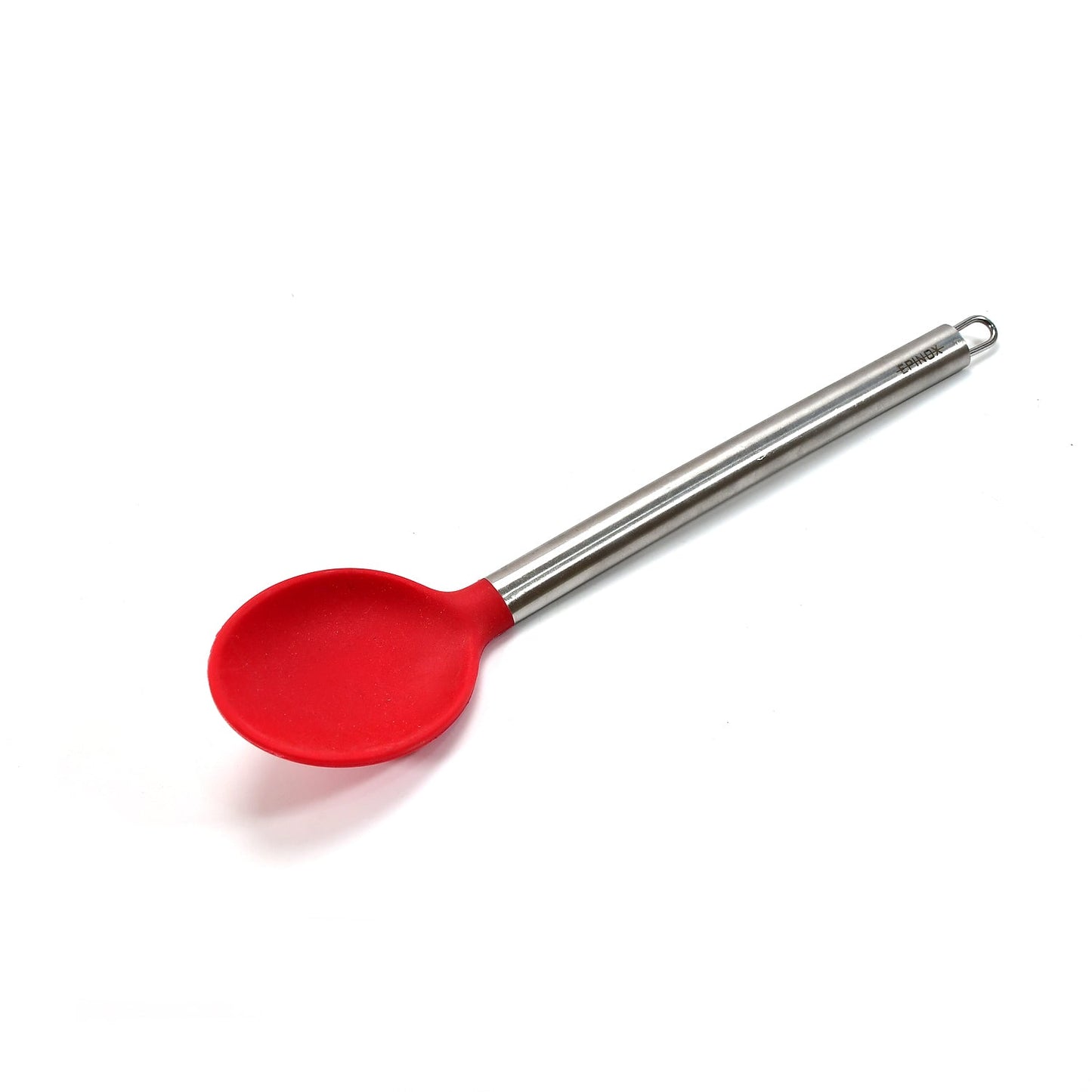 2899 Silicone Serving Spoon with Heat Resistant Silicone Covering Head and Stay-Cool Stainless Steel Handle 