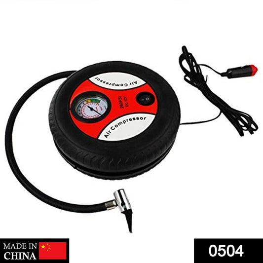 504 Electric DC12V Tire Inflator Compressor Pump EasyGrabGet WITH BZ LOGO