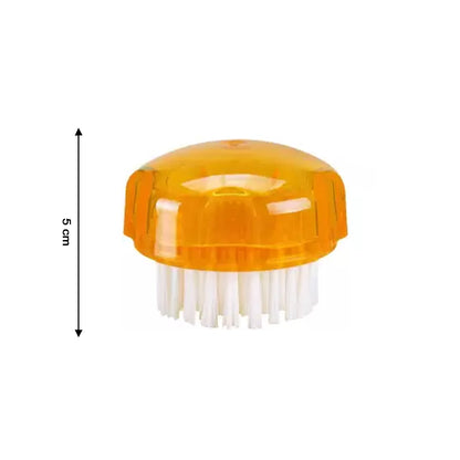 2518 Vegetable Fruits Cleaning Brush Nylon Round Pastry Brush 