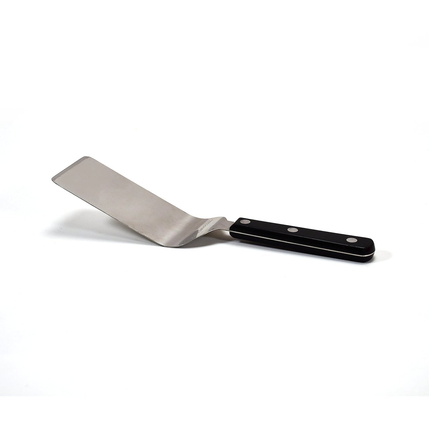 0173 Stainless Steel Turner With Black Handle 